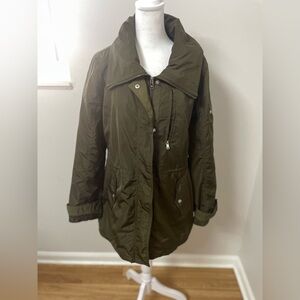 Lauren Ralph Lauren Olive Green Hooded Utility Anorak Jacket [Size]